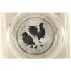 Image 1 : 2017-P AUSTRALIA YEAR OF THE ROOSTER SILVER 50