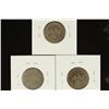 Image 2 : 1875, 1876 & 1877 SEATED LIBERTY QUARTERS