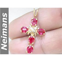 Antique 4.75ct Certified Yellow Sapphire & Diamond Ring