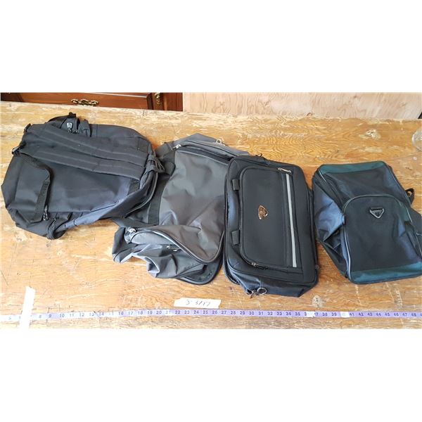 4 Various Handbags & Backpack