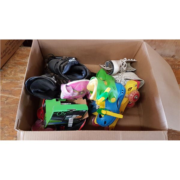 Lot Inline Skates & Misc. Items