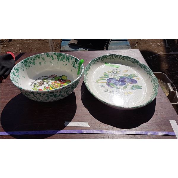 serving patter + bowl