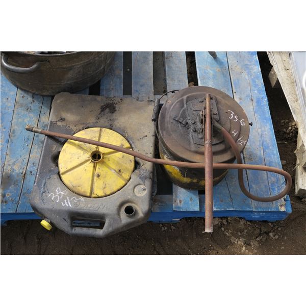 Oil Drain pan + Pump Cube