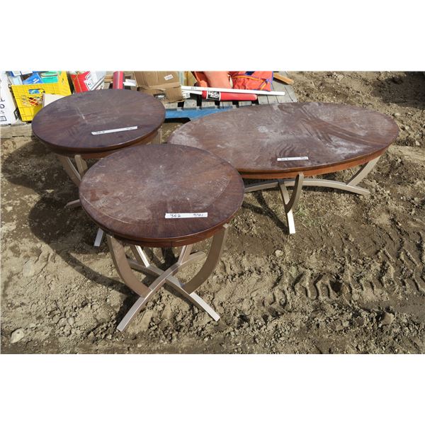 Coffee & End Table Set 50×30", 26"