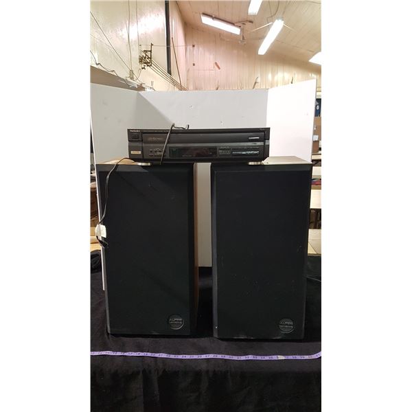Speakers + CD Player
