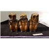 Image 2 : Monkey Figurines (Hear no Evil, See no Evil, Speak no Evil)