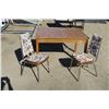 Image 1 : Kitchen Table & Chairs  30×40×48