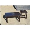 Image 2 : Coffee Table & End Table 20×16×16 & 18×36×20