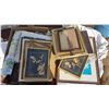 Image 1 : Lot of Frames, linens & misc. items