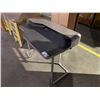 Image 2 : 2 TIER DESK WITH ELECTRICAL PLUG IN + USB CHARGE 47 X 24"