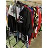 Image 2 : ASSORTED CLOTHING BRANDS SUCH AS : CHAMPION, GILDAN, EDDIE BAUER, & MORE RACK INCLUDED