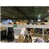 Image 2 : 5 TIERS OF ASSORTED SHOES BRANDS SUCH AS : VANS, JORDAN, CONVERSE, & MORE SHELVING UNIT INCLUDED
