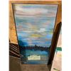 Image 2 : 2 FRAMED OIL ON CANVAS ART