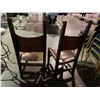 Image 2 : 2 LEATHER BACK CHAIRS