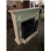 Image 2 : FIRE PLACE WITH GUARD & MANTEL 57 X 49"