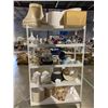 Image 1 : SHELVING UNIT WITH CONTENTS