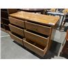 Image 2 : 6 DRAWER DRESSER 49 X 18.5 X 33"