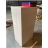 Image 2 : 4 DRAWER METAL FILING CABINET NO KEY & TRAYS