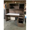 Image 2 : WORKSPACE STATION WITH LOCKING DRAWERS +KEY 65 X 19.5 X 66"