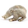 Image 3 : Zuni Picasso Marble Boar Fetish by Randy Lucio