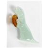 Image 1 : Zuni Blue Chalcedony Otter Fetish by Gibbs Othole