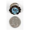 Image 6 : Navajo Old Pawn Sterling Turquoise Ring, Size 7.5
