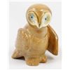 Image 1 : Zuni Travertine Owl Fetish by Enrike Leekya