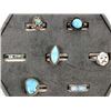 Image 1 : 7 Native American Sterling Silver Rings