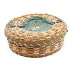Image 1 : Penobscot Sweetgrass and Ash Lidded Basket