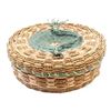 Image 3 : Penobscot Sweetgrass and Ash Lidded Basket