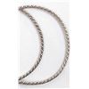 Image 4 : 4 Sterling Silver Bangle Bracelets