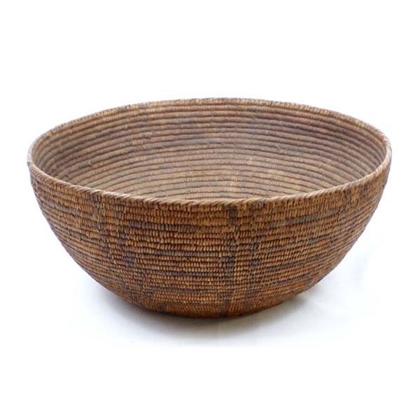 Large Antique Native American Apache Basket