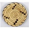 Image 2 : 5 Native American Tohono O'odham Flat Baskets