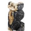 Image 2 : Zuni Picasso Marble Owl Fetish by Randy Lucio