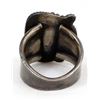 Image 4 : Navajo Old Pawn Sterling Turquoise Ring, Size 14