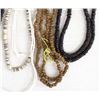 Image 2 : 7 Strands of Assorted Fine Shell Heishi Beads