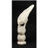 Image 1 : Zuni Carved Antler Hawk Fetish by Esteban Najera