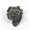 Image 1 : Zuni Serpentine Frog Fetish by Ricky Laahty