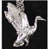 Image 2 : Duck Tie Tack and Duck Pendant Necklace
