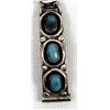 Image 3 : Vintage Navajo Sterling Turquoise Watch Band