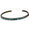 Image 2 : 3 Navajo Old Pawn Sterling Turquoise Bracelets