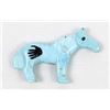 Image 1 : Zuni Turquoise Horse Fetish by Carol Martinez