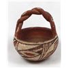 Image 1 : Early Native American Cochiti Pottery Basket