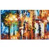 Image 1 : Leonid Afremov (1955-2019) "Streetside Expression" Limited Edition Giclee on Can