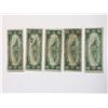 Image 3 : Lot (5) 1929 $10 San Francisco CA National Currency Notes - Charter 1741