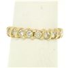Image 5 : 14k Yellow Gold .60 ctw G/H VS2 Bar Set Round Brilliant Diamond Band Ring