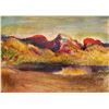 Edgar Degas - Lake And Mountains