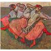 Edgar Degas - Russian Dancers