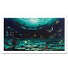 Image 1 : "Loving Sea" Limited Edition Giclee on Canvas (42" x 22.5") by Famed Artist Wyla