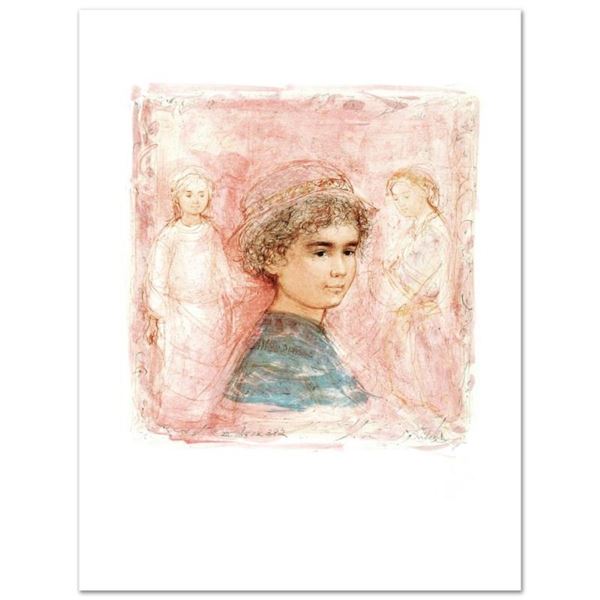 "Matthew" Limited Edition Lithograph by Edna Hibel (1917-2014), Numbered and Han